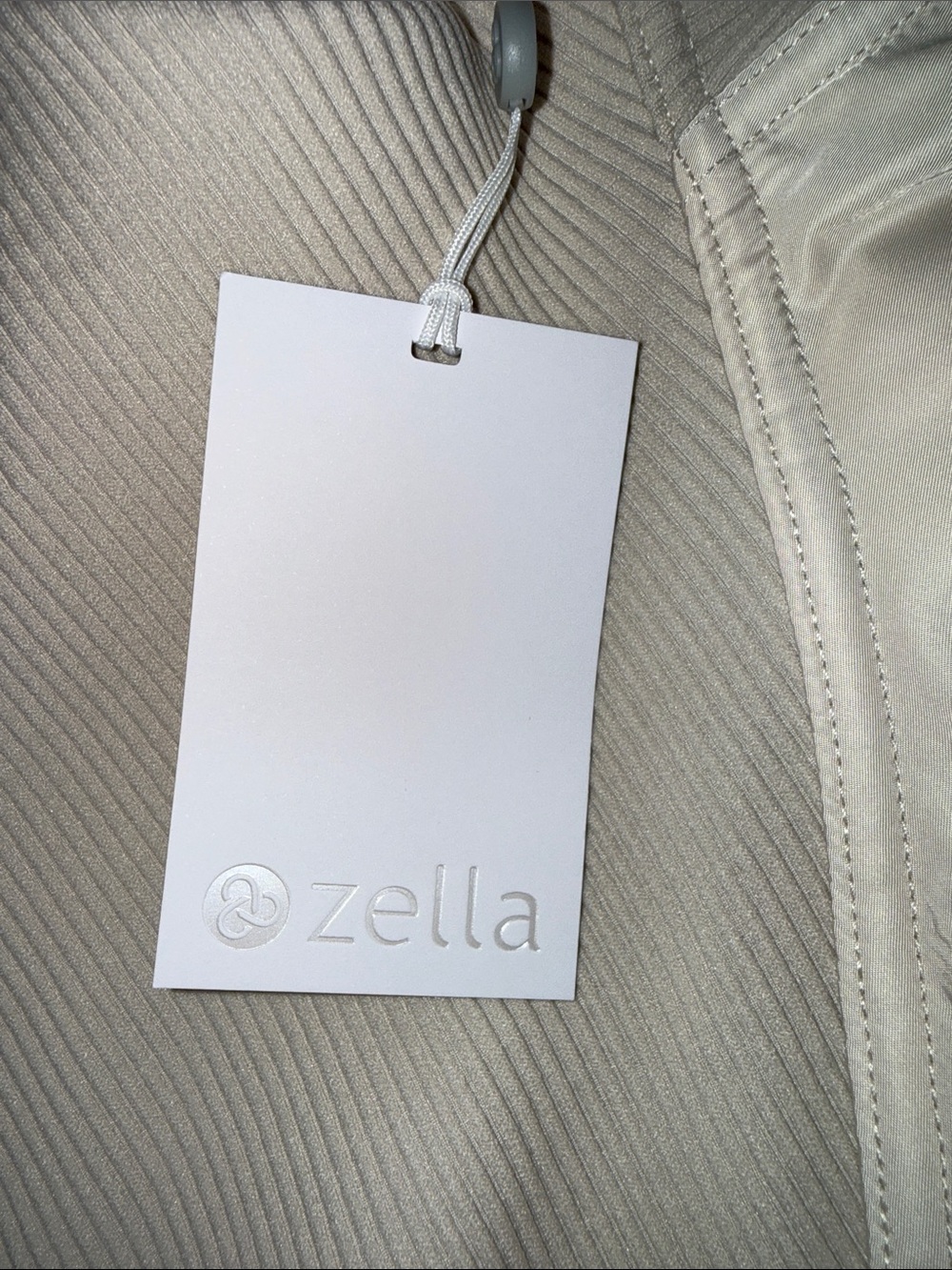Zella Women’s Grey Moonbeam Seamless Mixed Media Bomber Jacket - Sz X-Large, NWT - Picture 13 of 13